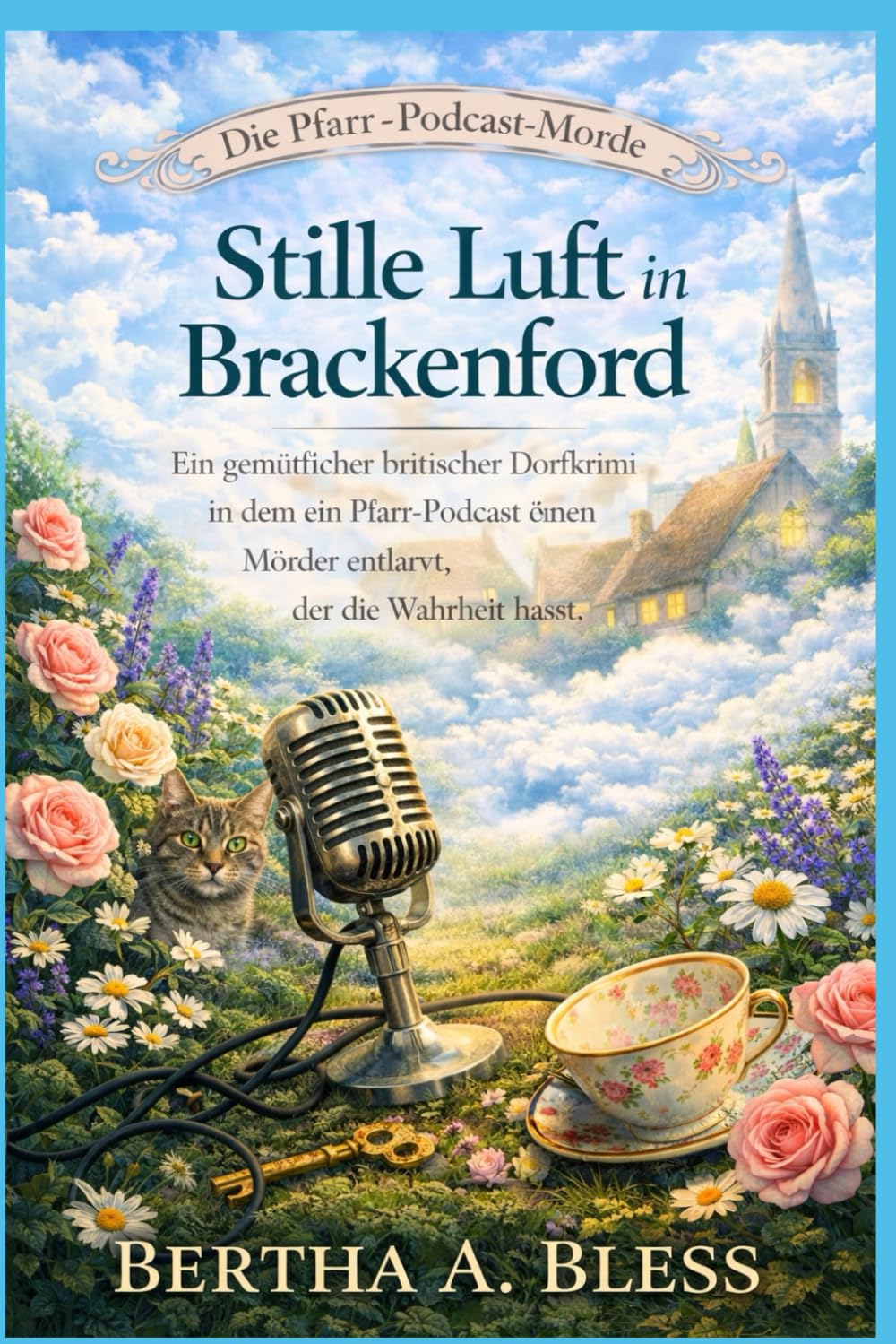 Stille Luft in Brackenford: Ein gemütlicher britischer Dorfkrimi, in dem ein Pfarr-Podcast einen Mörder entlarvt, der die Wahrheit hasst. (Die Pfarr-Podcast-Morde)