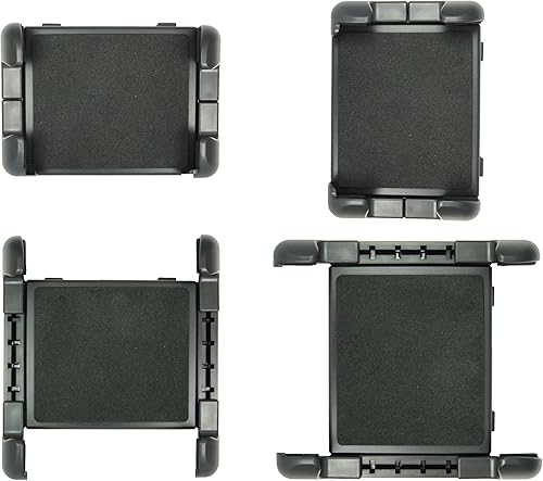 Miniatura 7 de LycoGear Soporte de tableta ELD mejorado para riel de asiento de piso para automóvil, camión, flota limusina, soporte ajustable de cuello de cisne