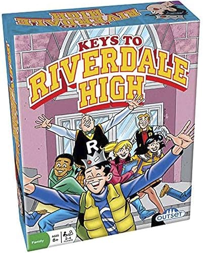 Keys to Riverdale High – Haz tu camino a través y fuera de la escuela – Juego de cartas para construir el tablero – 2 a 4 jugadores – diferente cada disponible en Yaxa Colombia