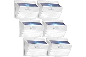 138 Solar Lights Outdoor Motion Sensor