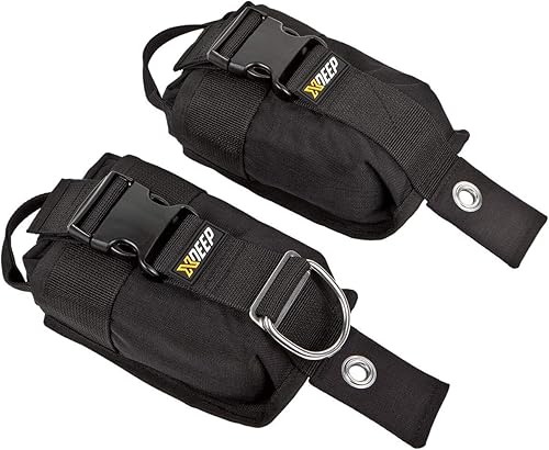 xdeep Bolsillos de peso seguros para buceo BCD