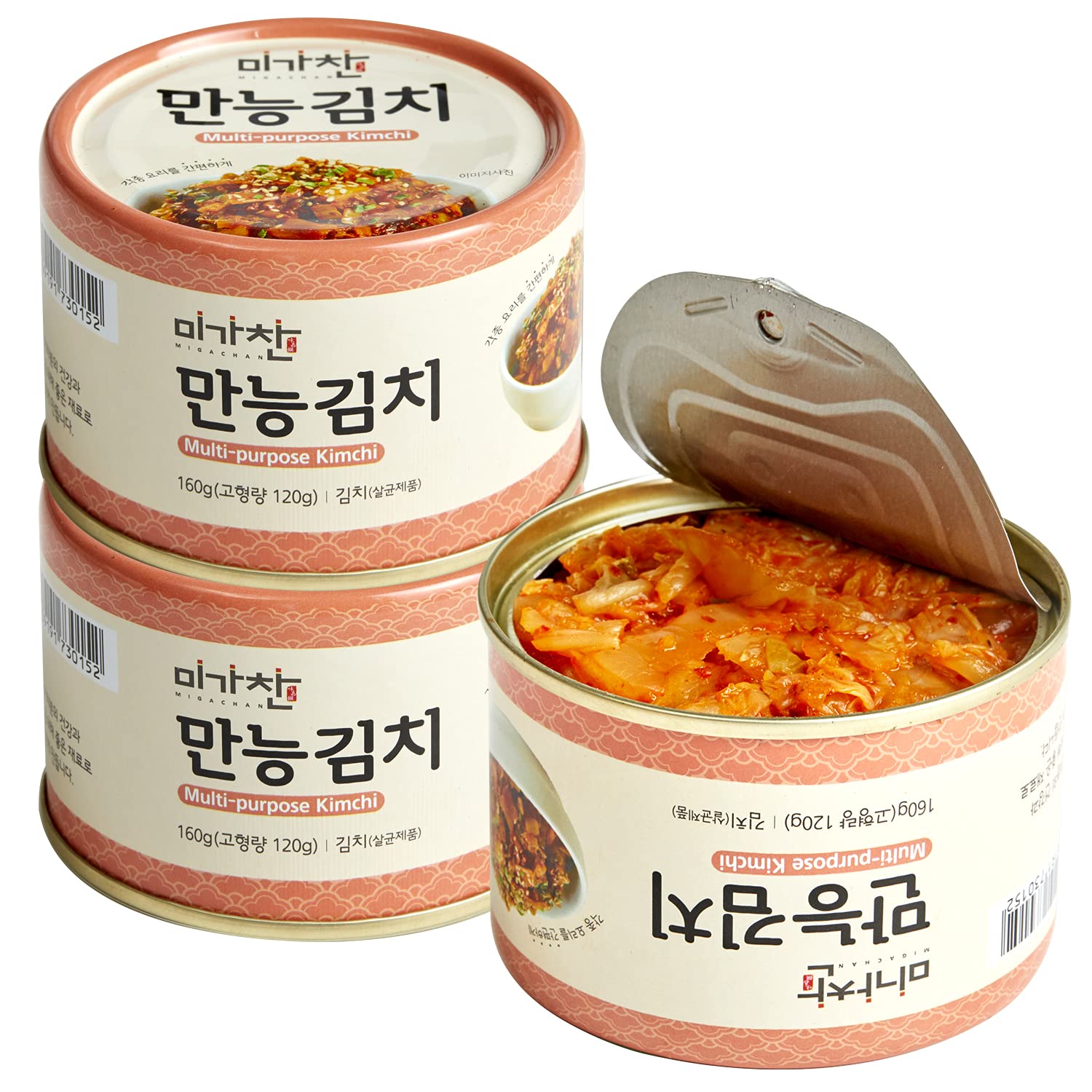 Korean Canned Napa Cabbage Kimchi, MultiPurpose Kimchi, 5