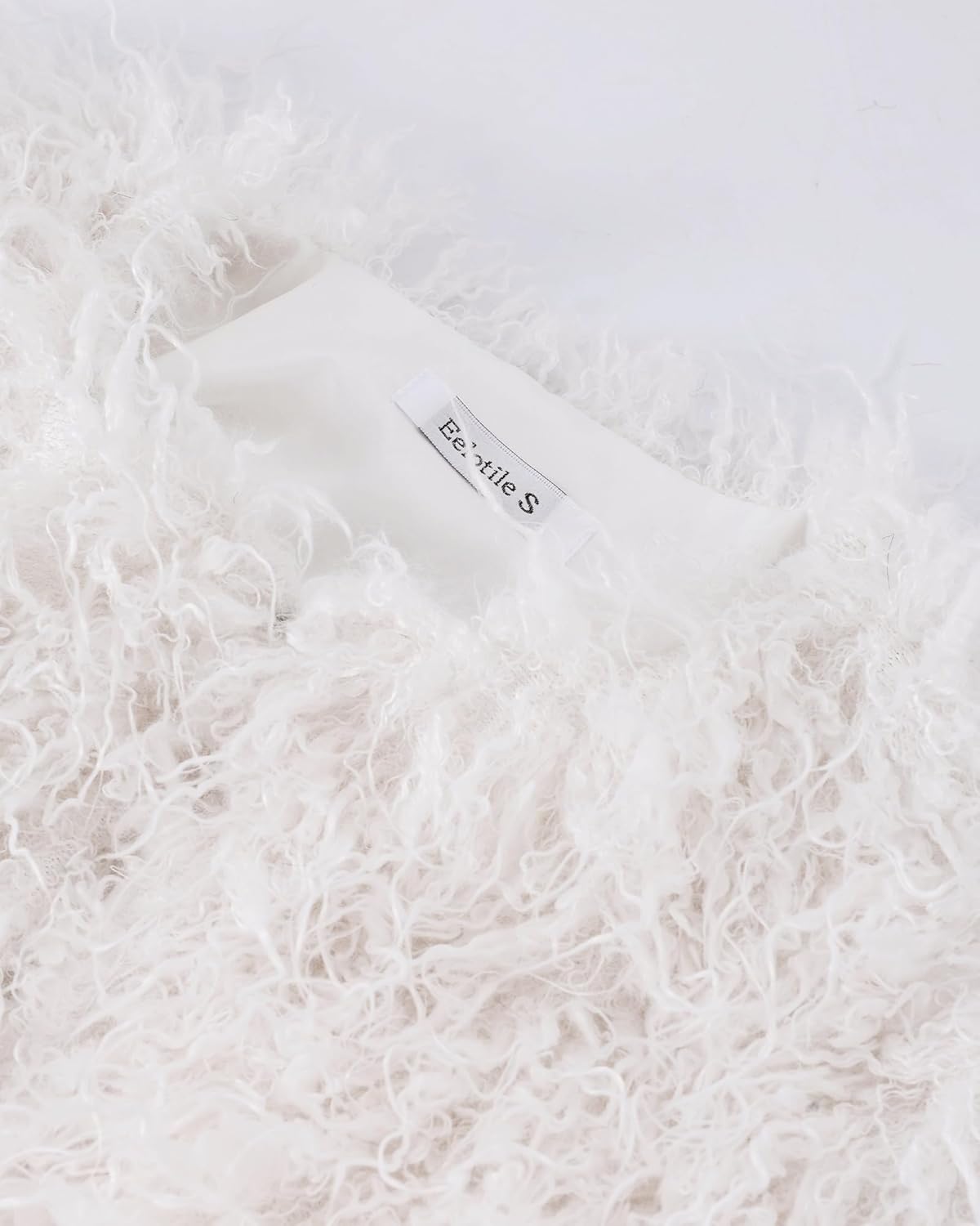 Women's Faux Fur Coat Fluffy Long Sleeve Vintage Shaggy Warm Jacket - Image 5