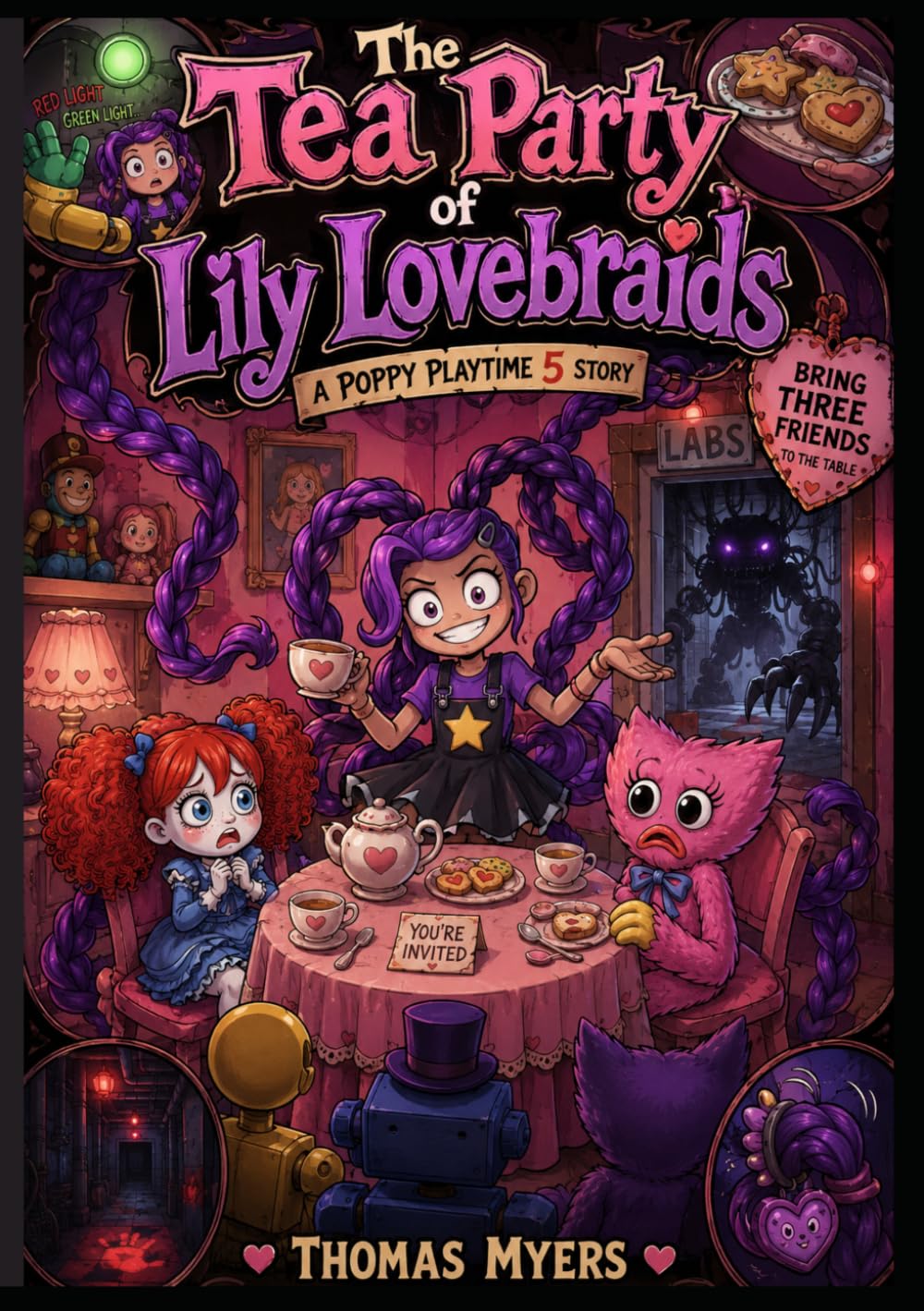 The Tea Party of Lily Lovebraids : A-Poppys-Playtime-5-Story