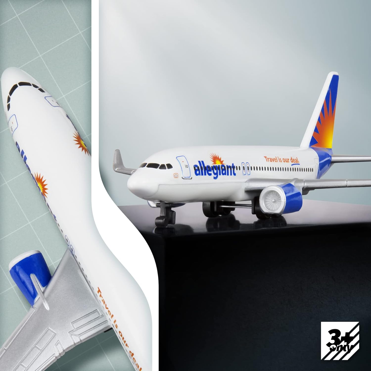 Model Planes Allegiant Airplane Model Airplane Plane Aircraft Model for Collection & Gifts