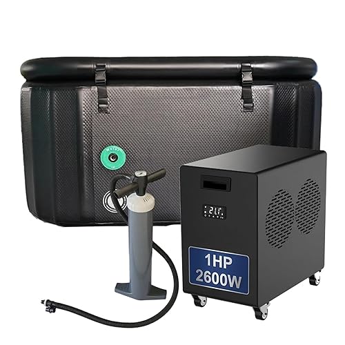 120 Gallon Luxury Cold Plunge Tub with 2600W Water Chiller