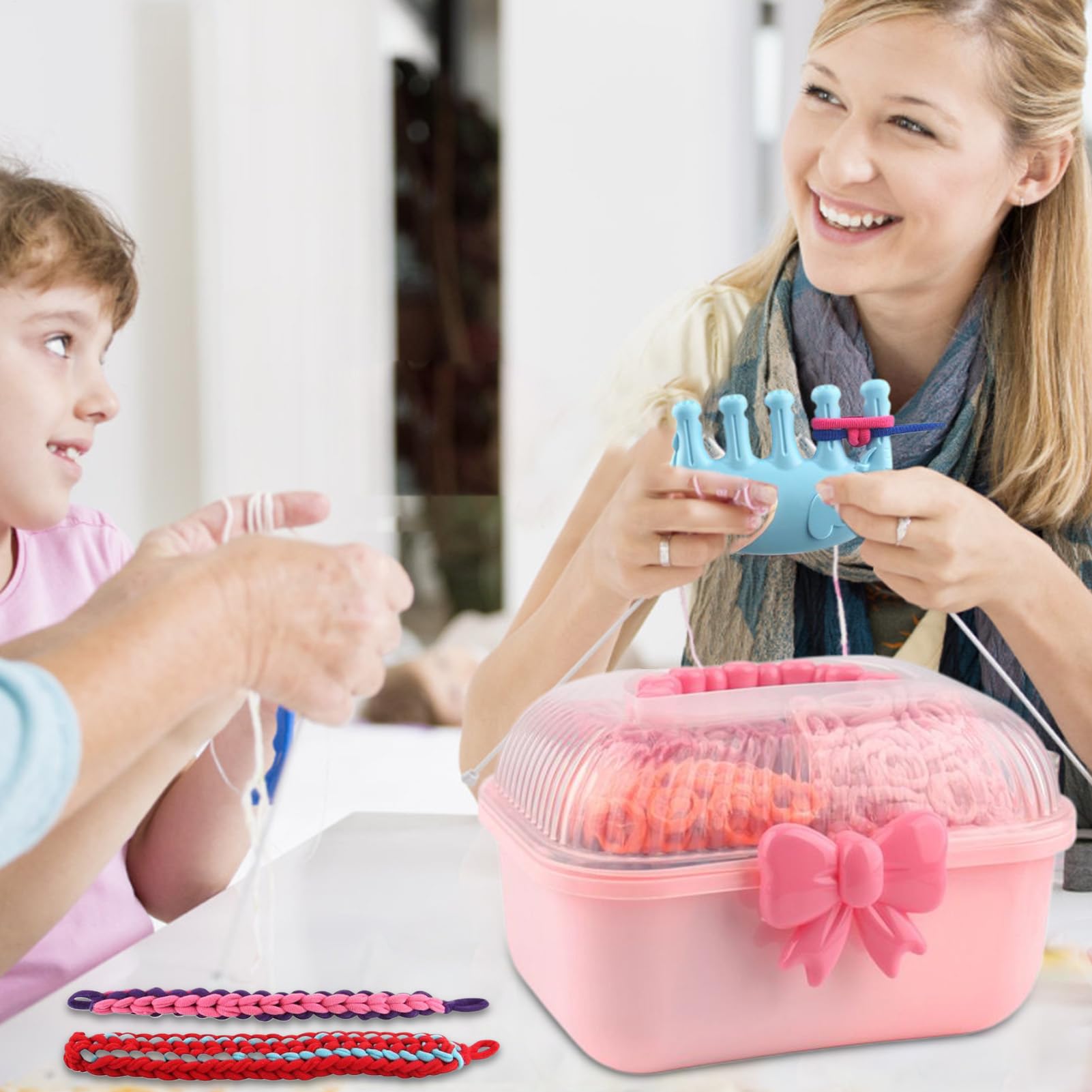 Kit Per Creare Braccialetti Kit Per Creare Braccialetti Artigianato Per | Giochi Con Elastico Creazione Gioielli Fai Da Te Attività Regalo Teen Natale Compleanno