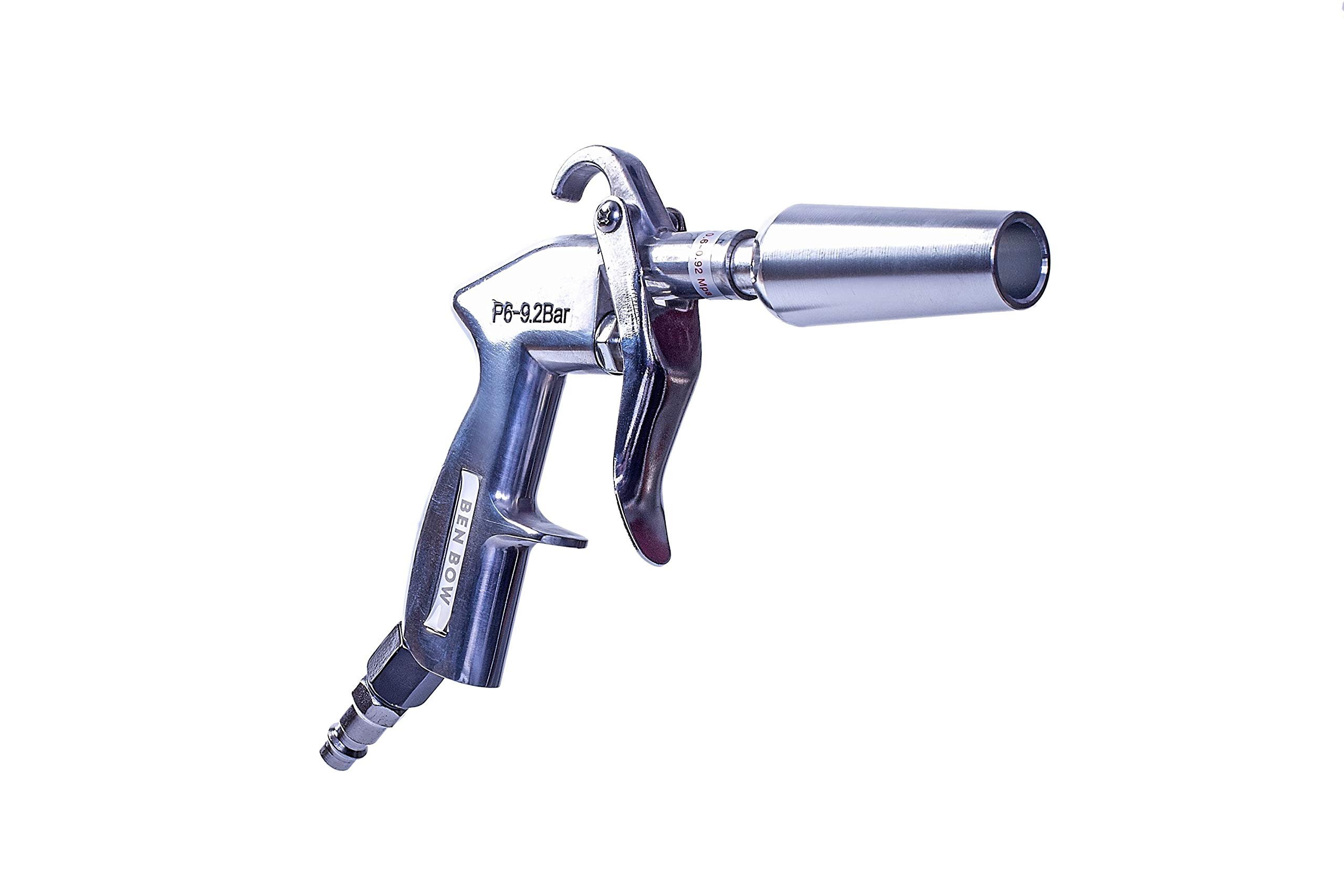 BenBow compressed air BLOW GUN with Venturi nozzle robust aluminium