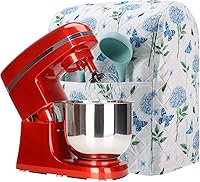 Vista 15 de Funda para batidora de pedestal, diseño hortensias, compatible con batidoras KitchenAid y Hamilton de 5 a 8 cuartos de galón, decoración