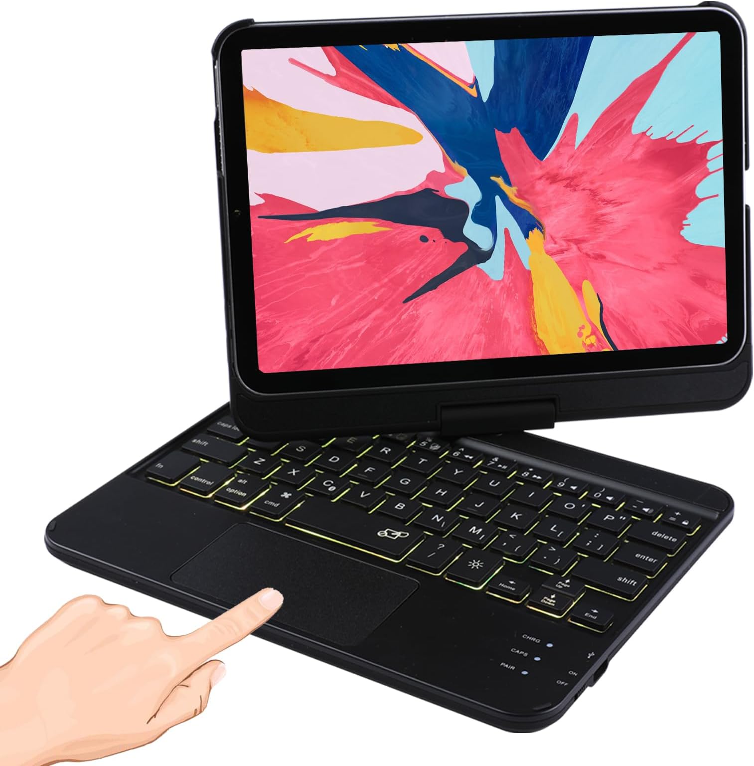 Keyboard Case for iPad mini 6 2021 Multi Touchpad Backlit Functional Keyboard for iPad mini 6th Generation 8.3 inch Thin Light