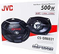 Vista 3 de JVC CS-DR6931 drvn DR Series - Altavoces coaxiales de montaje superficial 6 x 9 500 Watts Max 3 vías
