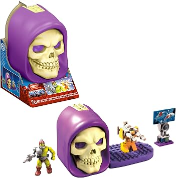 MEGA Masters of The Universe Trap Jaw Laser Cannon Skeletor Skull Construction Set, Building Toys for Boys