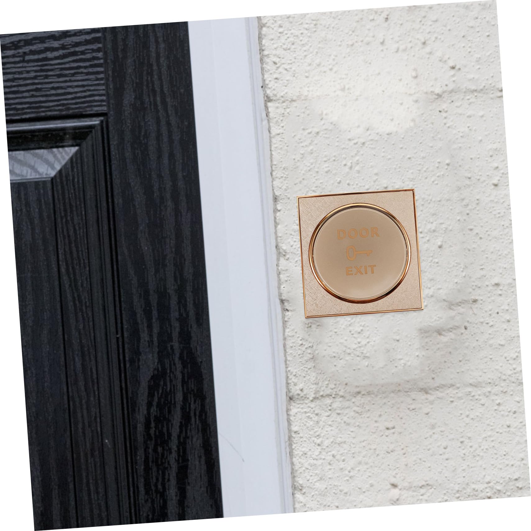 Homoyoyo 5pièces Bouton Poussoir Pour Système De Plaque Étanche Avec Led Pour Sortie Facile Installation Simple Intérieur Et Extérieur