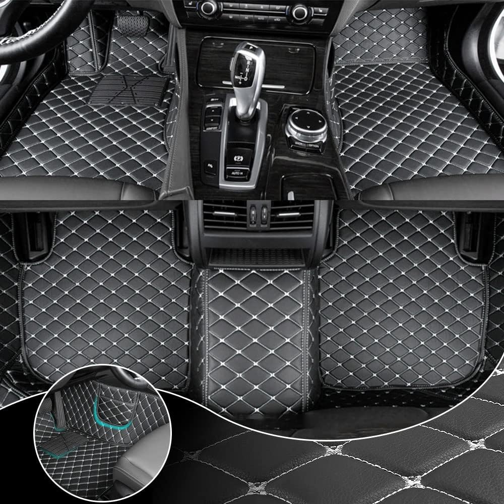 Alfombrillas personalizadas para Subaru WRX 2007-2022 para automóvil, de lujo, impermeables, antideslizantes, cobertura completa, forros de piso