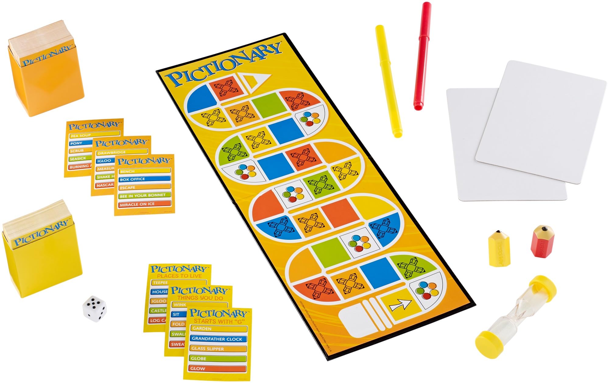 Mattel Games Pictionary, Jeu de société et de Dessin, Version française, DKD50