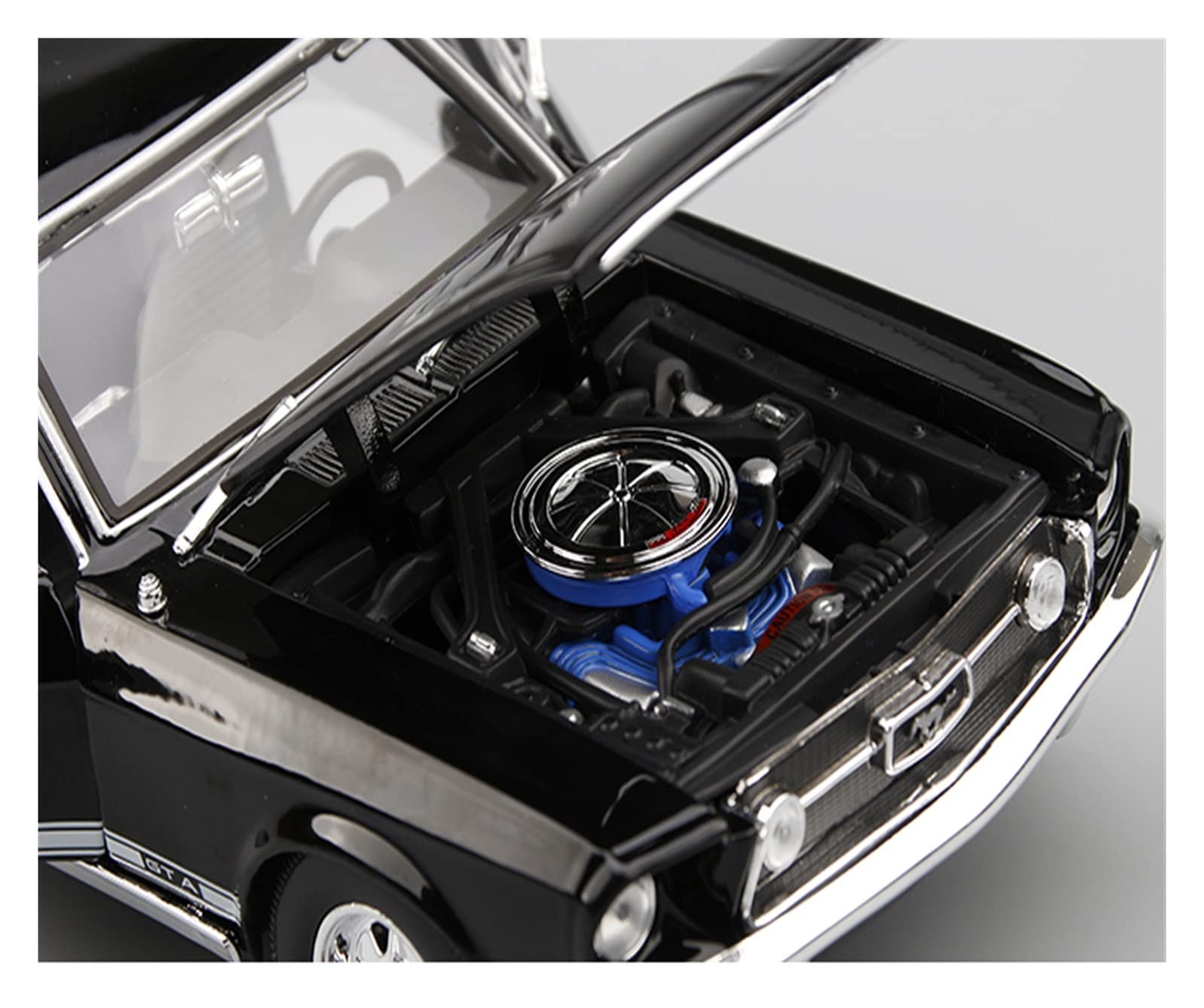 Amazon.co.jp: 1:18 フォードマスタング GT 1967 合金スケールモデルの
