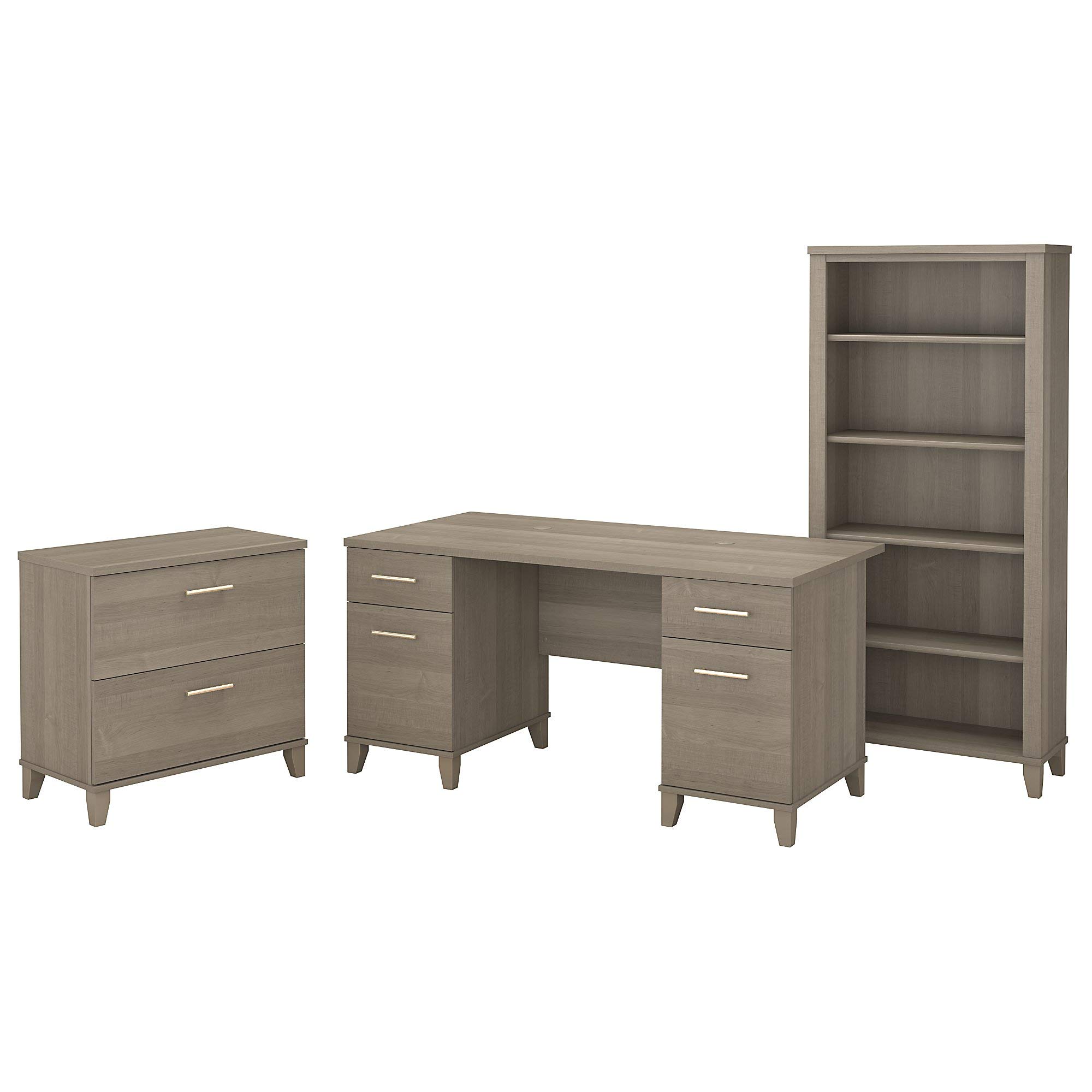 Buy Bush Furniture Somerset 60W Office Desk with Lateral File