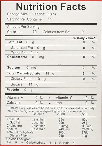 Miniatura 2 de 1 té de jengibre instantáneo JCS, producto de Tailandia (0.63 oz. 11 paquetes)