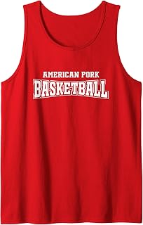 American Fork High School Basketball Warp HS Tank Top