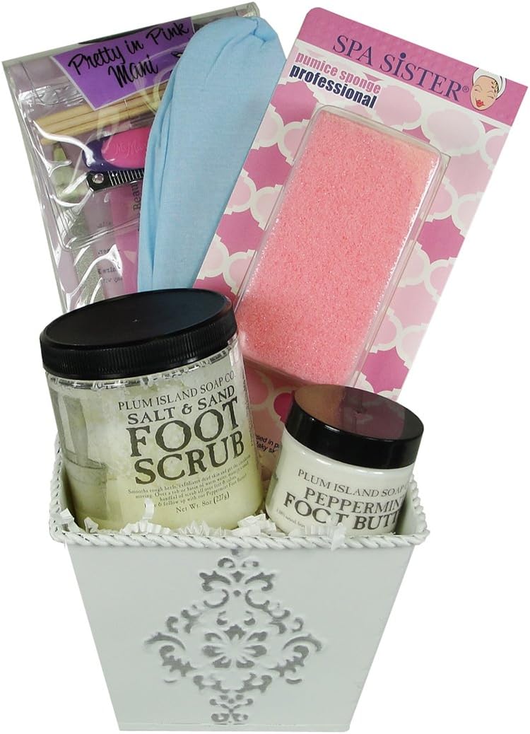 Spa Pampering Foot Care Gift Basket