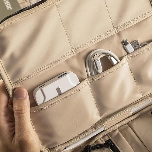 Miniatura 5 de UT Wire Folio Tech Gear Pouch - Organizador personal de viaje para artículos electrónicos esenciales, cargadores y accesorios tecnológicos, con