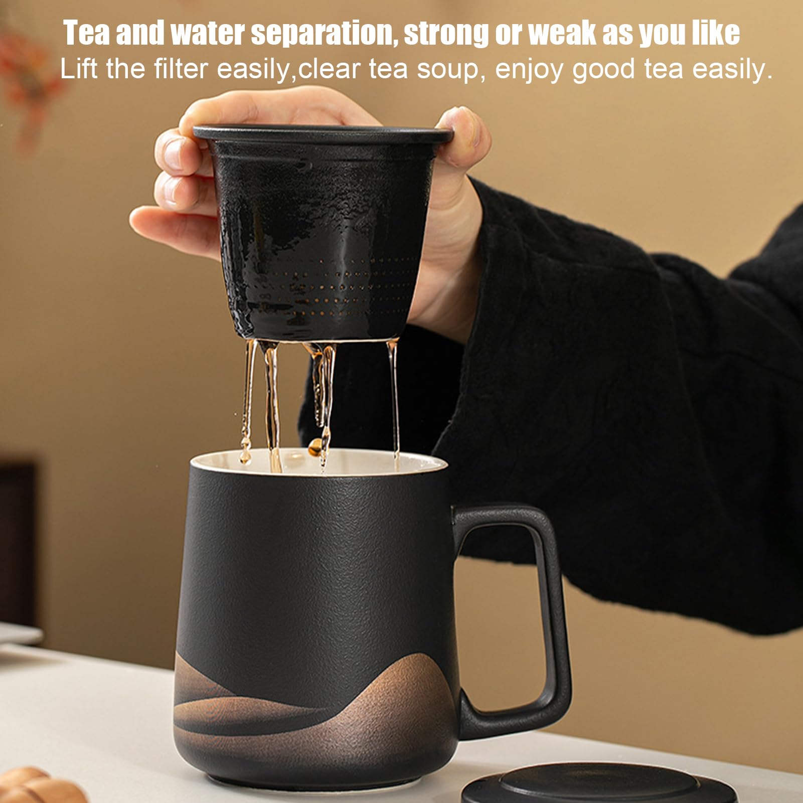 Infuseur à thé - Tasse à thé - Bouteille
