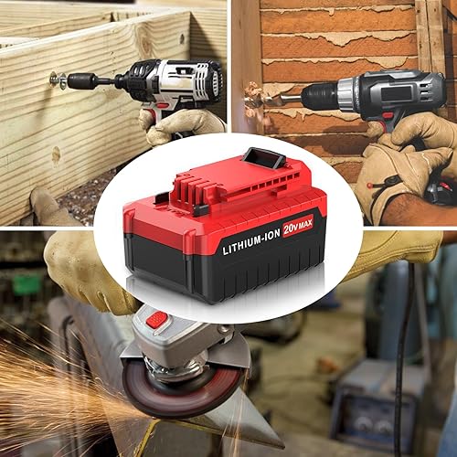 Miniatura 5 de Dosctt Reemplazo de batería PCC685LP de 6000 mAh de 20 voltios para cable Porter, batería de litio de 20 V, compatible con cable Porter de 20 V,