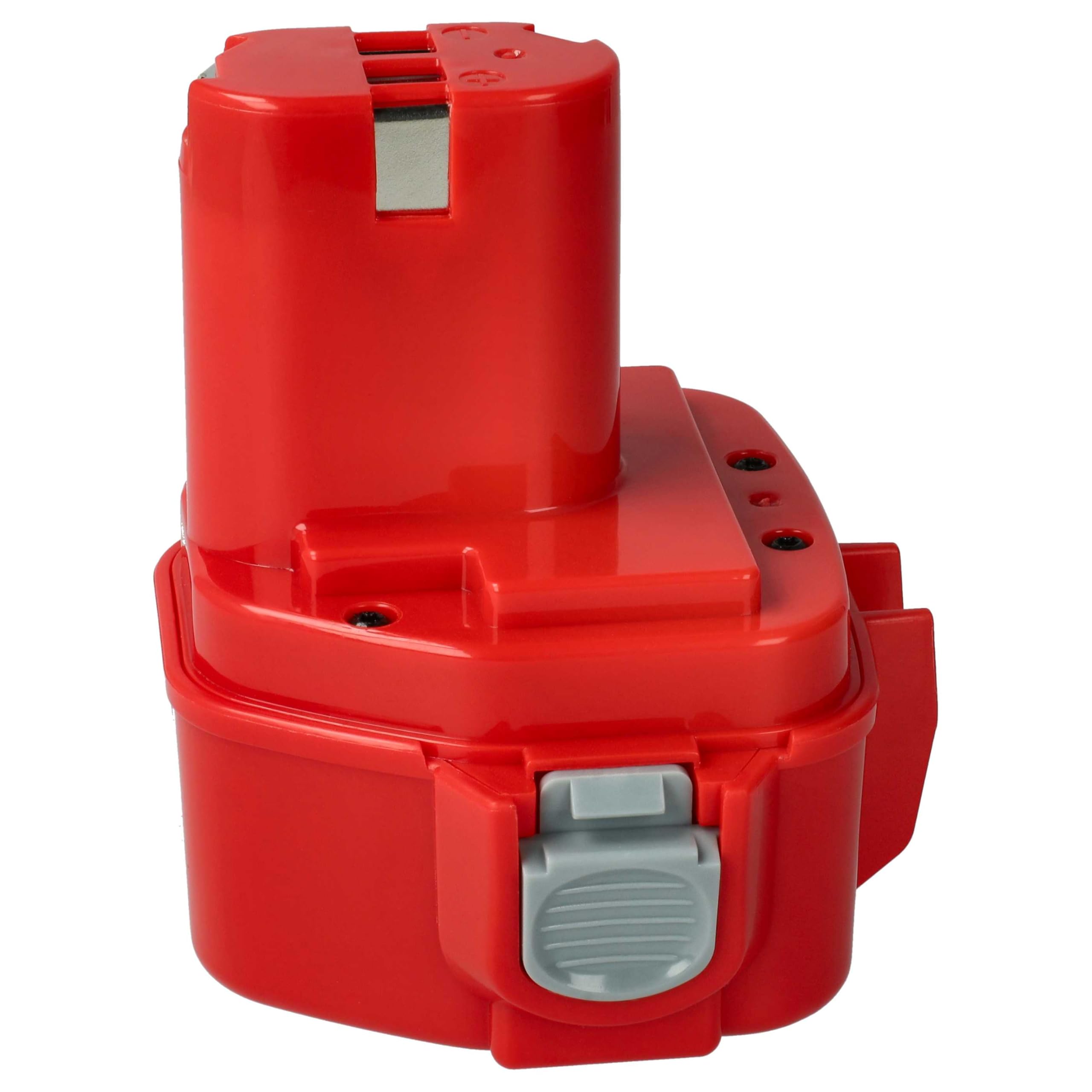 vhbw 2x Batteria compatibile con Makita 6270DWE, 6270DWPE, 6271D, 6271DWAE, 6271DWAET2, 6271DWALE, 6271DWE attrezzi da lavoro (3000mAh NiMH 12V)