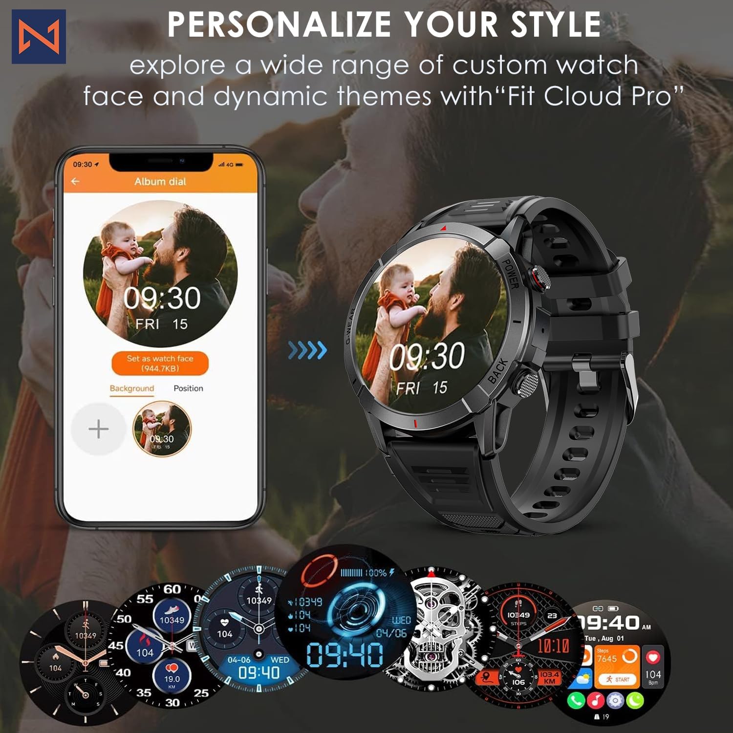 Personalizzazione del quadrante dello smartwatch