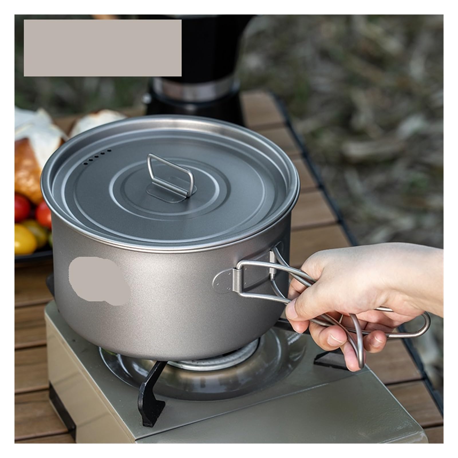 Generico Set da Cucina Portatile for Esterni Leggero con Zaino in Spalla, Compatibile for l'escursionismo, Il Trekking, la Pesca al Picnic