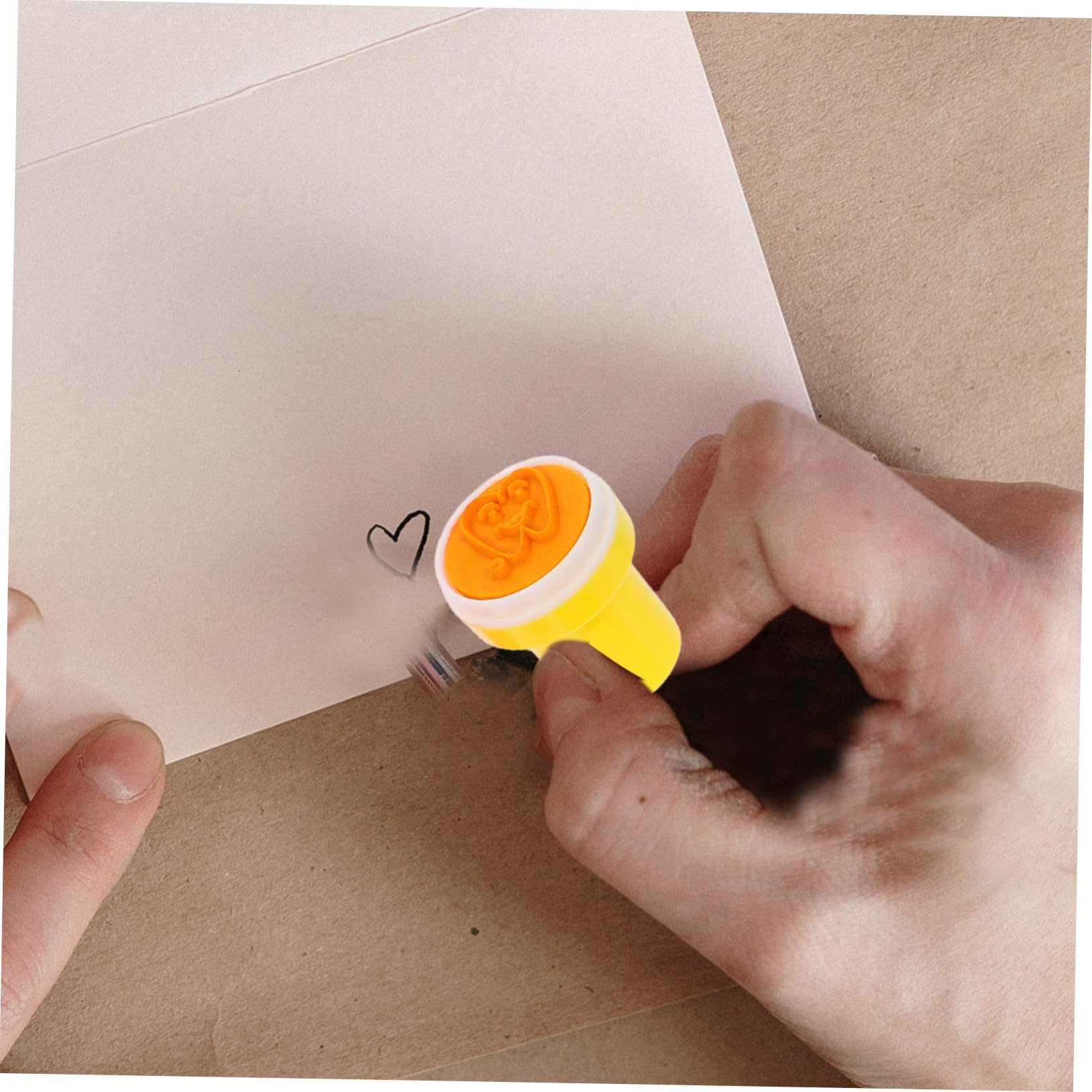 SKIKHN Set di 6 Timbri per Insegnanti in Inglese, Timbri per Insegnanti di Scuola, Timbri Autoinchiostranti per Insegnanti, Timbro per Scuola Carina, Timbro Smiley per Marcatura dei Compiti Scolastici