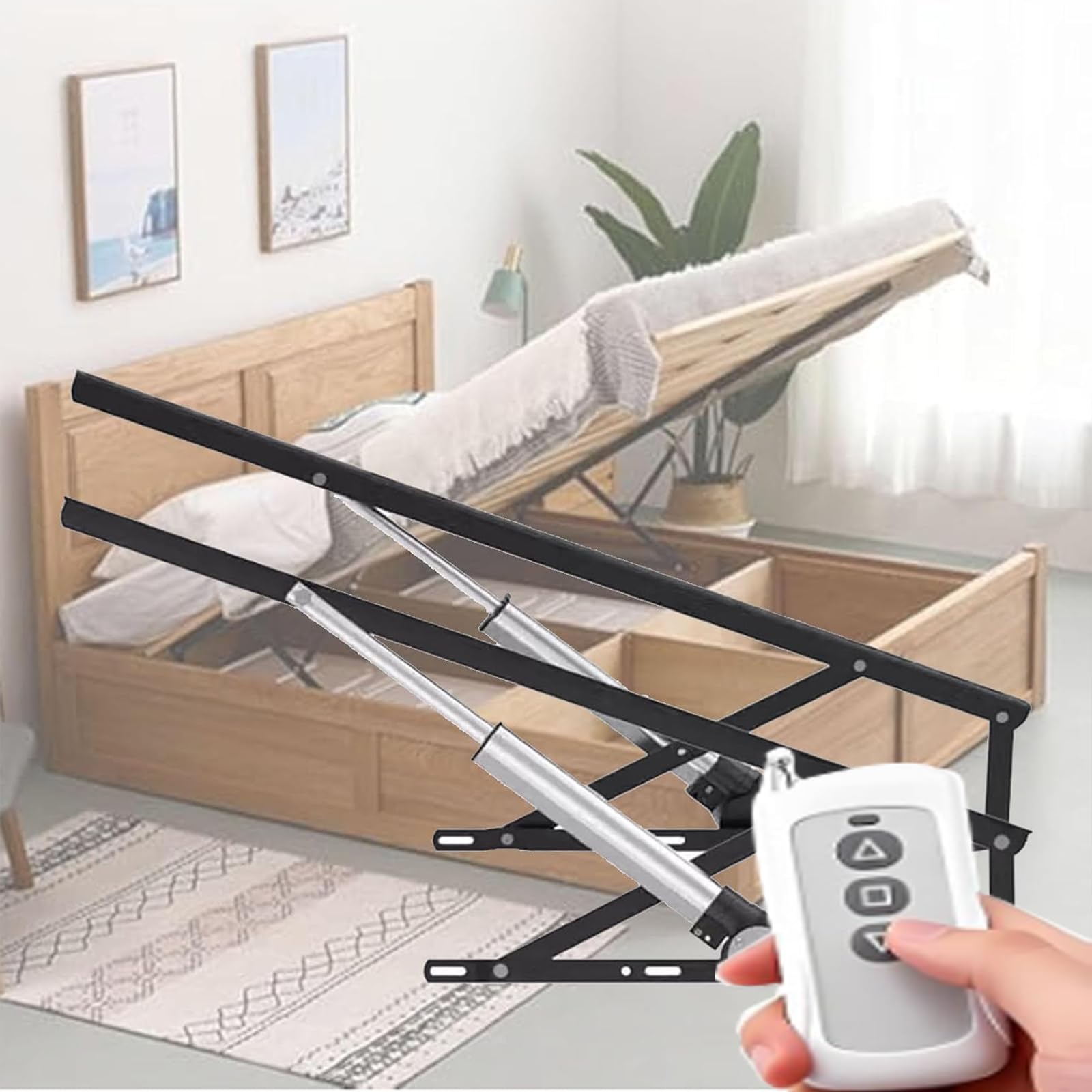 Kit de levage pour canapé-lit coffre : fini le mal de dos pour ranger