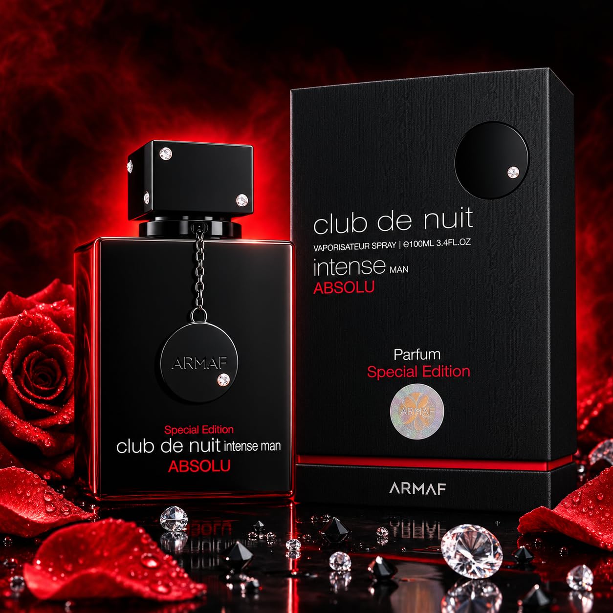 ARMAF CLUB DE NUIT INTENSE MAN ABSOLU SPECIAL EDITION PARFUM FOR MEN 100ML / 3.4 FL OZ