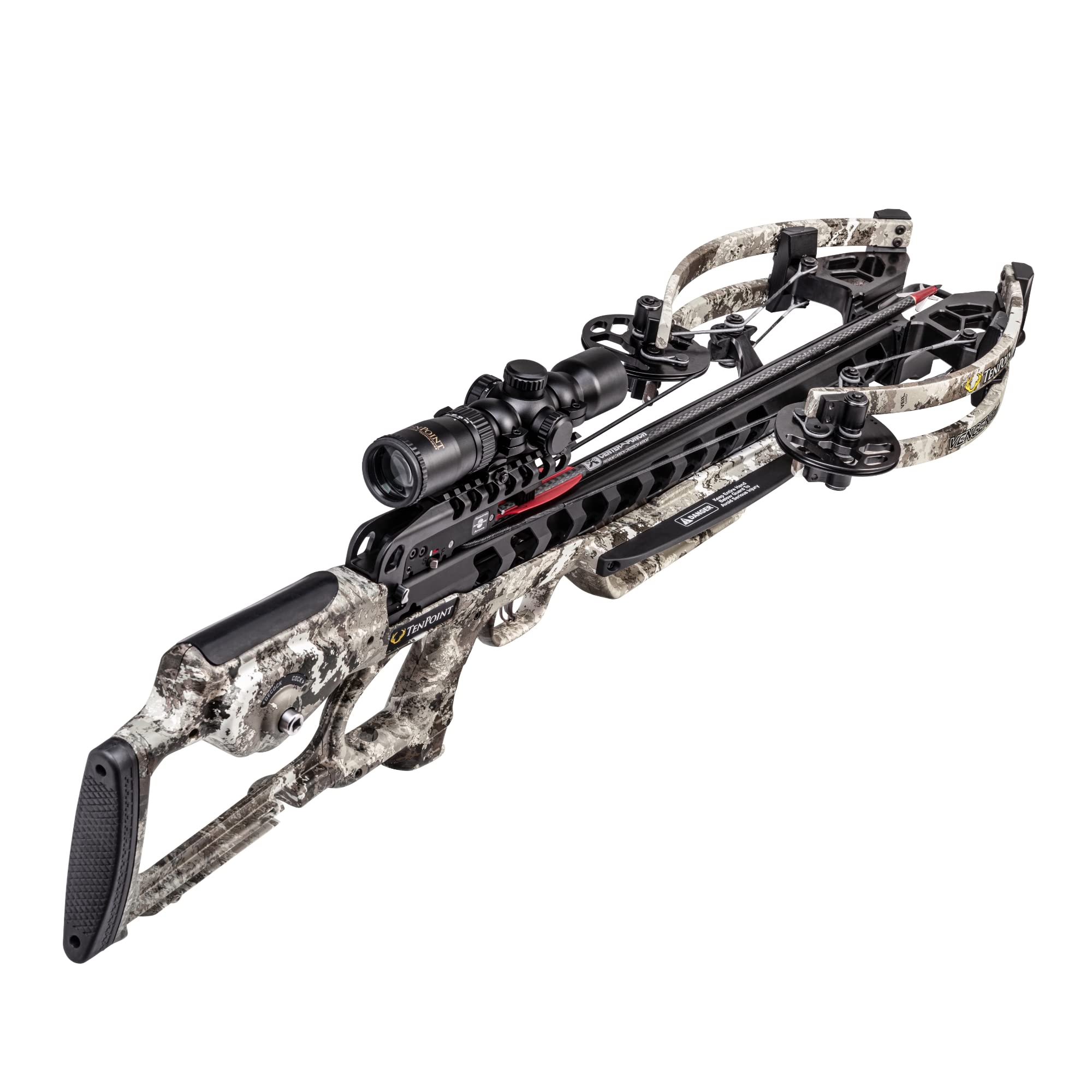 TenPoint Vengent S440 Hunting Crossbow Package with ACUslide and RangeMaster Scope
