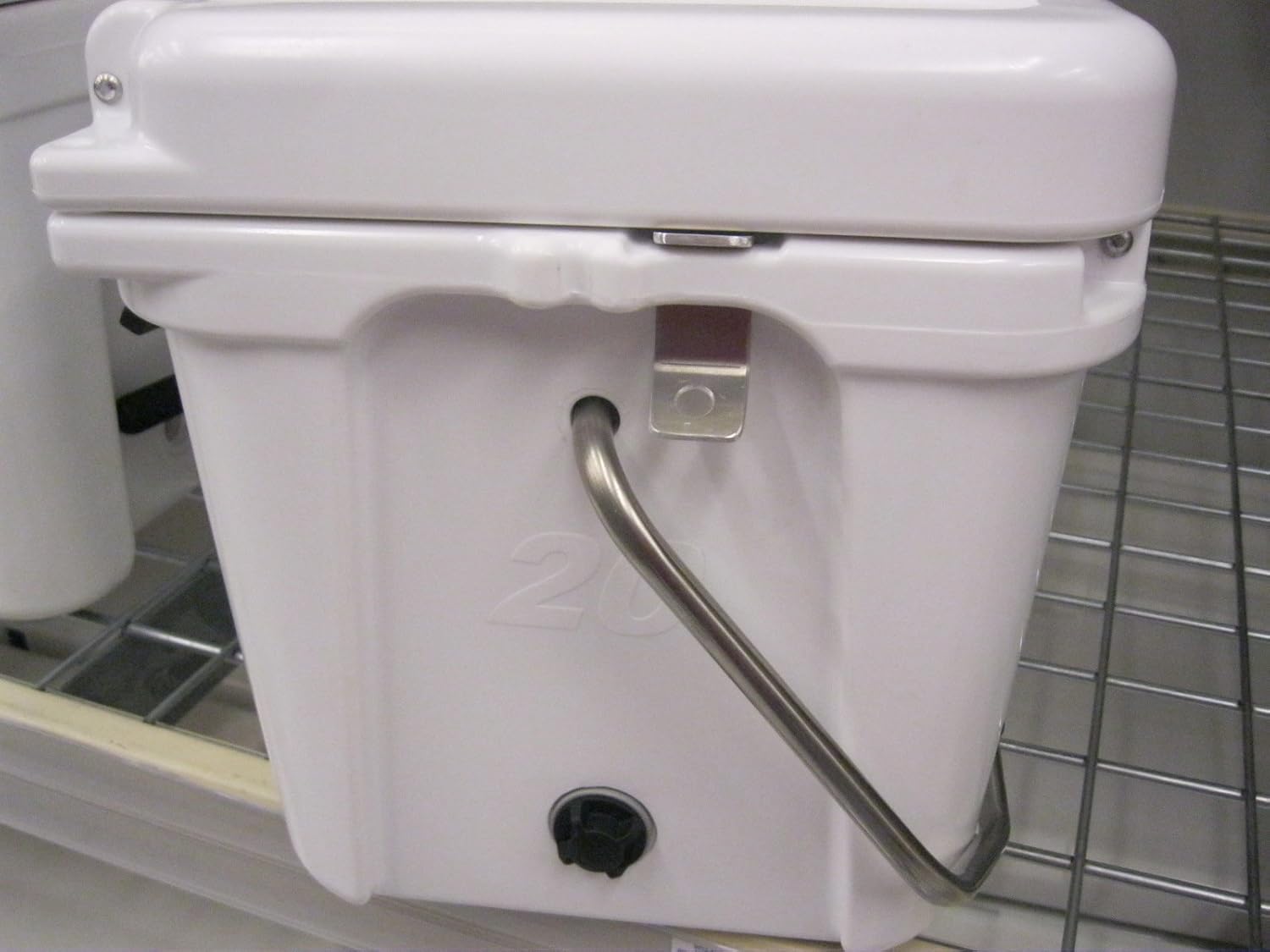 Cooler Lock Compatible with RTIC 20 Hard Ice Chests Secure Heavy Duty Locking Bracket for Ultimate Cooler Protection, CodyCo Aluminum Bracket & 3 Ft Lock Cable