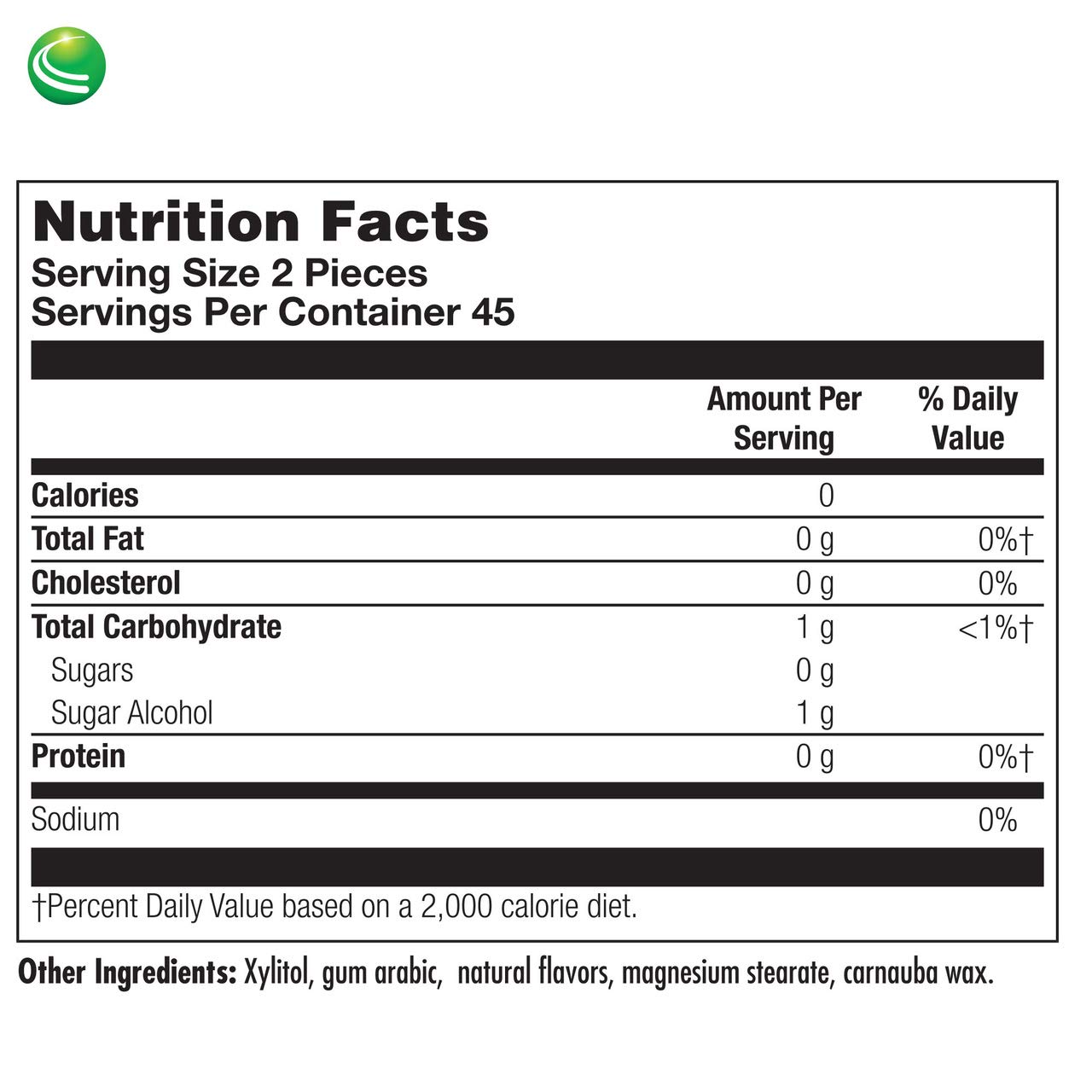 Nutra BioGenesis Xylitol Mints - Breath Mints with Peppermint Flavor, Dental Chew for Bad Breath, Teeth and Gums, No Added Sugar, Vegan Friendly - 90 Pieces