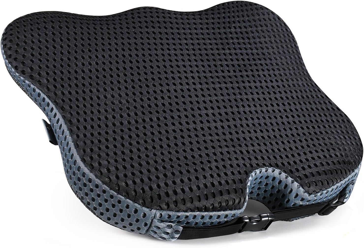 JITUIHOM Seat Cushion for Car Seat Driver for Honda Civic Sedan 2022 2023 2024 2025, Memory Foam Anti-Slip Design Raised Back to Broaden Vision Ergonomic Seat Cushion