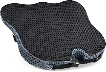 JITUIHOM Seat Cushion for Car Seat Driver for Toyota Tundra CrewMax 2022-2025, Memory Foam Anti-Slip Design Raised Back to Broaden Vision Ergonomic Seat Cushion