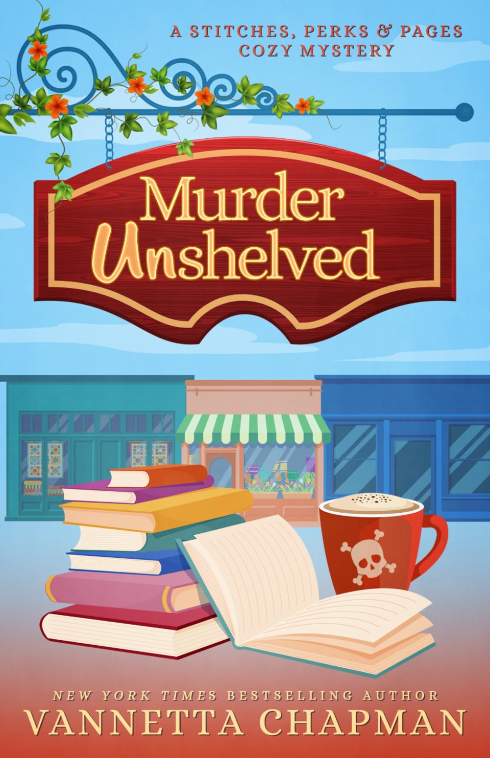 Murder UnShelved: A Stitches, Perks & Pages Cozy Mystery