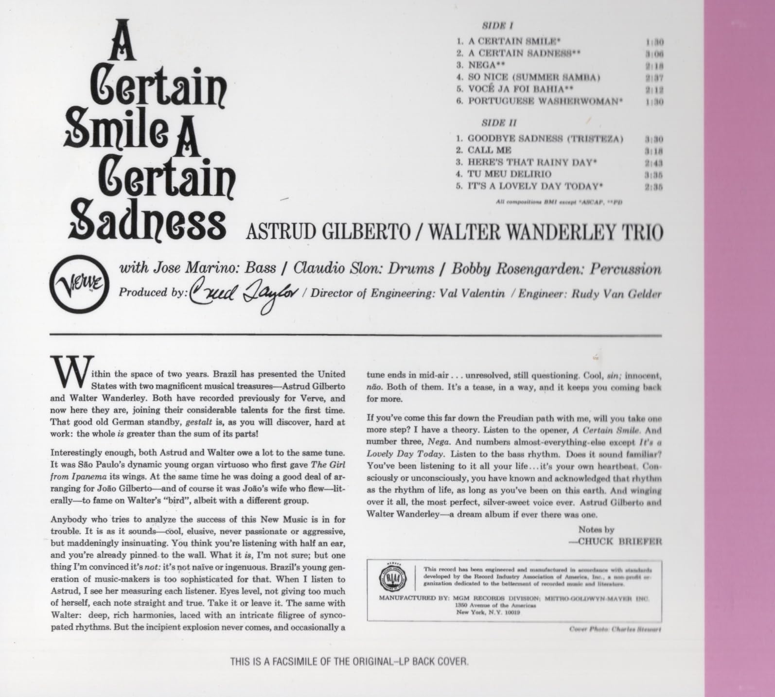 A Certain Smile,a Certain Sadness
