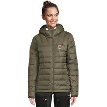 Fjallraven Expedition Pack Down Hoodie Womens Jacket - Lightweight Packable Insulated Winter Midlayer for Hiking Outdoor