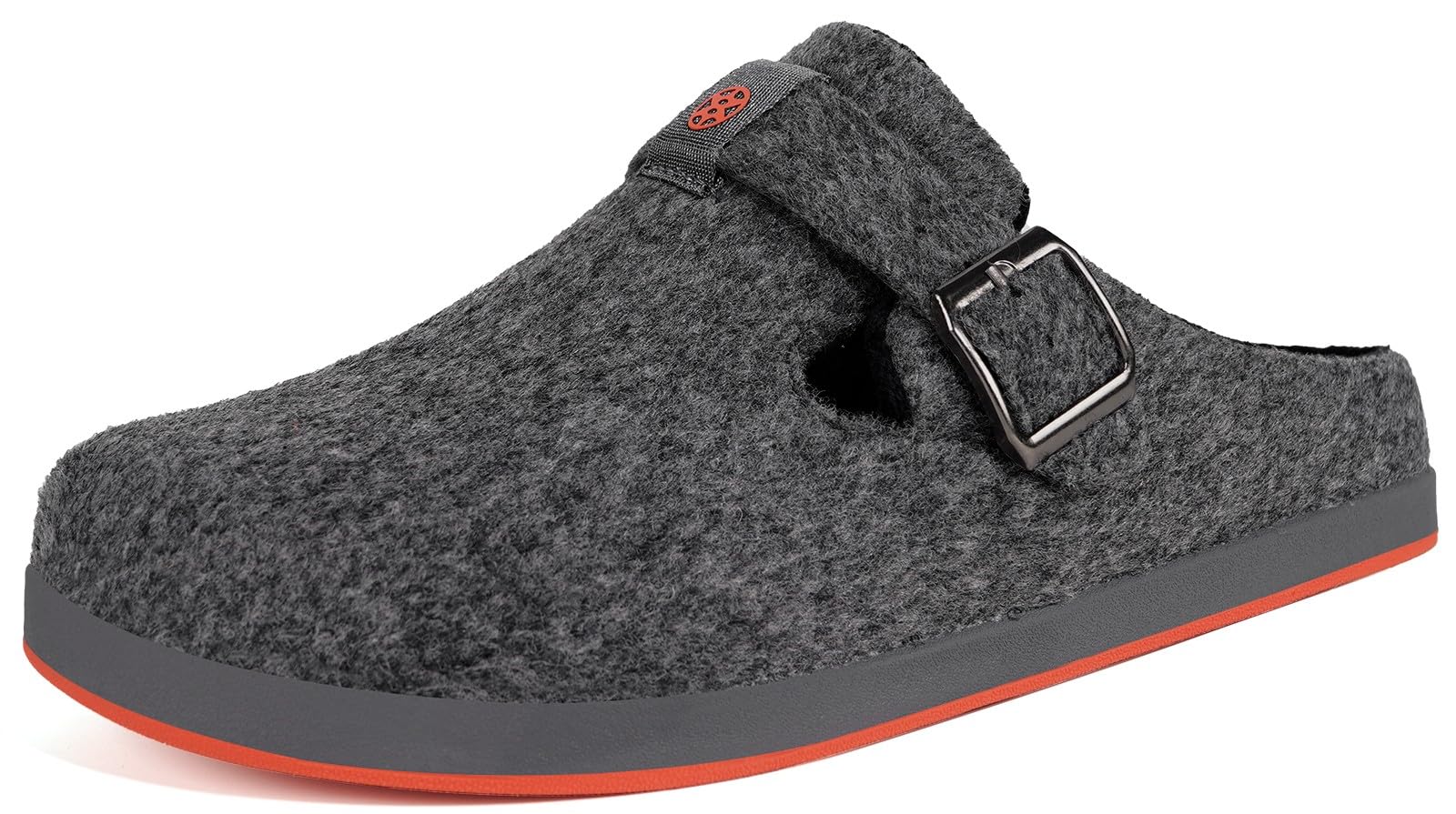Sisttke Pantofole Donna Uomo Ciabatte in Feltro Unisex Slippers Invernali Chiuse con Plantare Intercambiabile