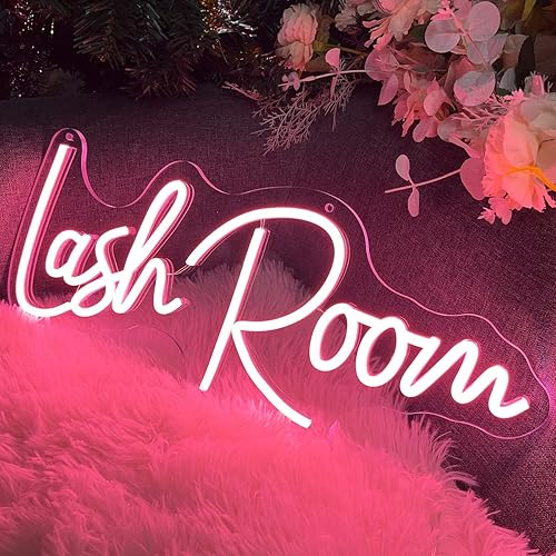 Miniatura 2 de Letrero de neón para sala de belleza de spa para sala de belleza, cejas de uñas con pestañas para estudio, decoración de pared LED para tiendas de