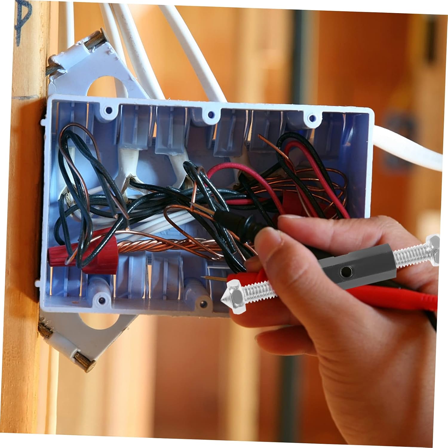 10pcs Cassette Repair Device Junction Box Tool Wall Plate Repair Kit Electrician Tool