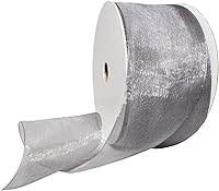 Vista 15 de Morex Ribbon 91803/100-609 Cinta de nailon Organdy, 5/8 pulgadas por 100 yardas, color rojo