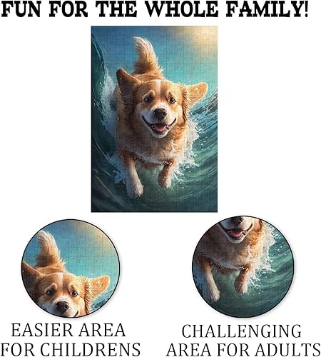 Miniatura 5 de Handsome Knight and Dragon - Rompecabezas de 1000 piezas para adultos, rompecabezas desafiante atrevido a probar, entretenimiento familiar