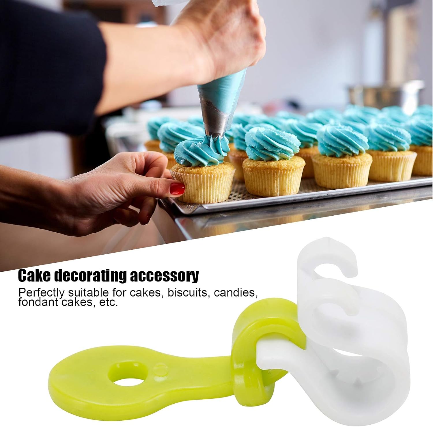Cake Decorating Bag Clips Icing Bag Supply Baking Pastry Bag Ties Pastry Bag Tie Decorating Bag Clip Pastry Bag Clip Biscuits Candies for Cakes