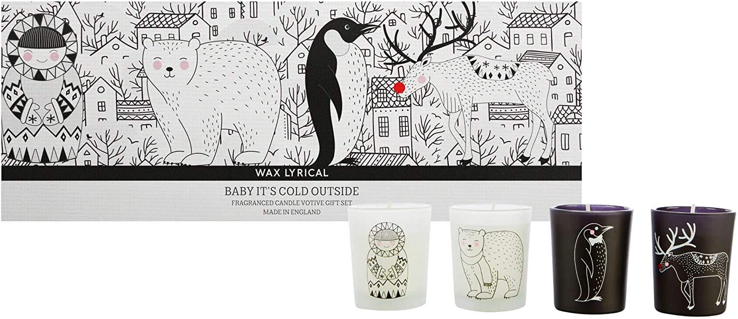 Wax LyricalEngland Votive Candles 4-Pieces Gift Set