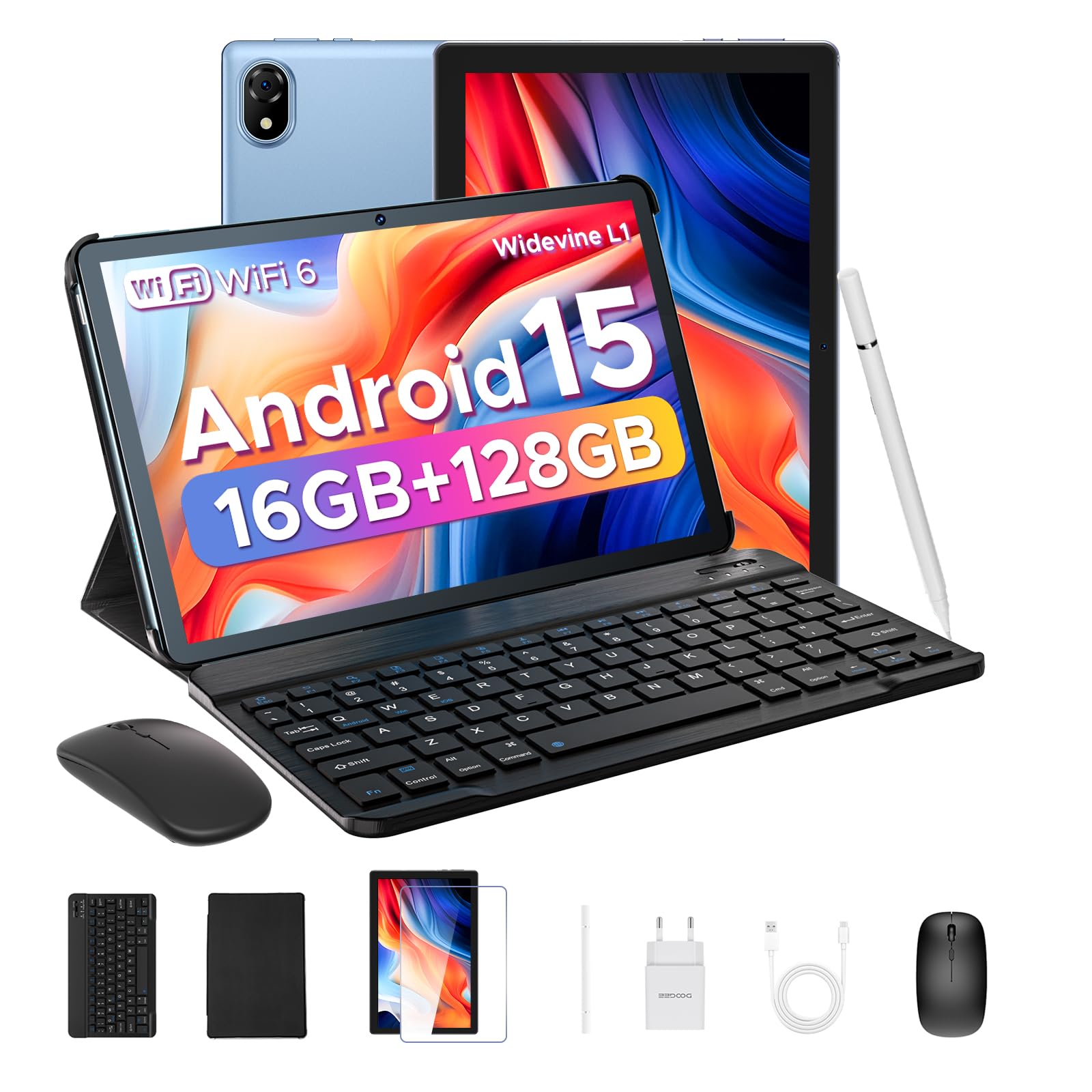 未使用Android15タブレット　DOOGEE U10　VIP Edition Amazon.com : DOOGEE U10(2025) 10 inch Tablet with Keyboard