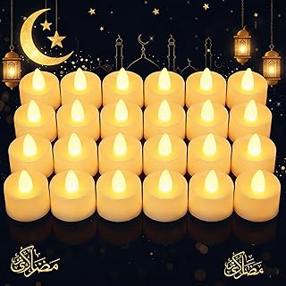 Homease 24PCS Flameless LED Tea Lights